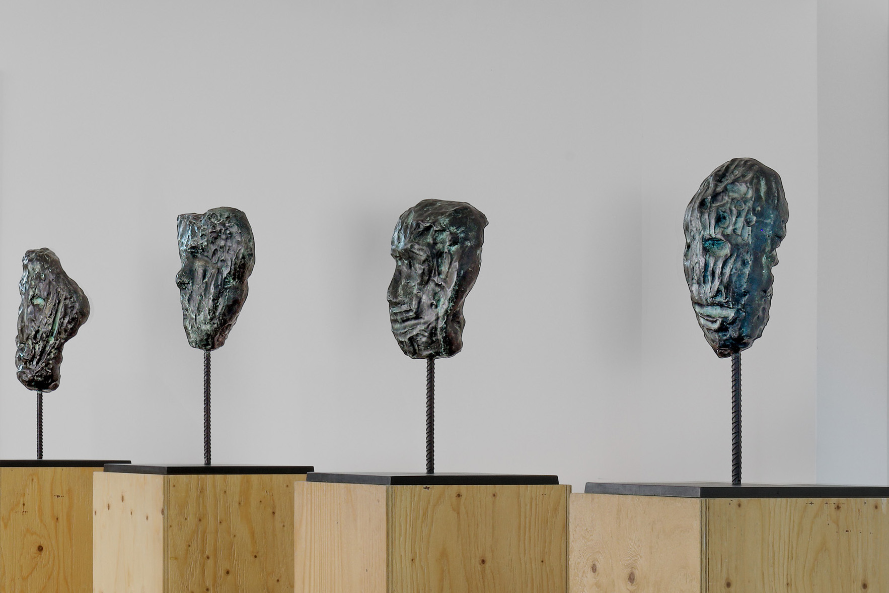 Exhibition - Günther Förg 4 Masken - KEWENIG